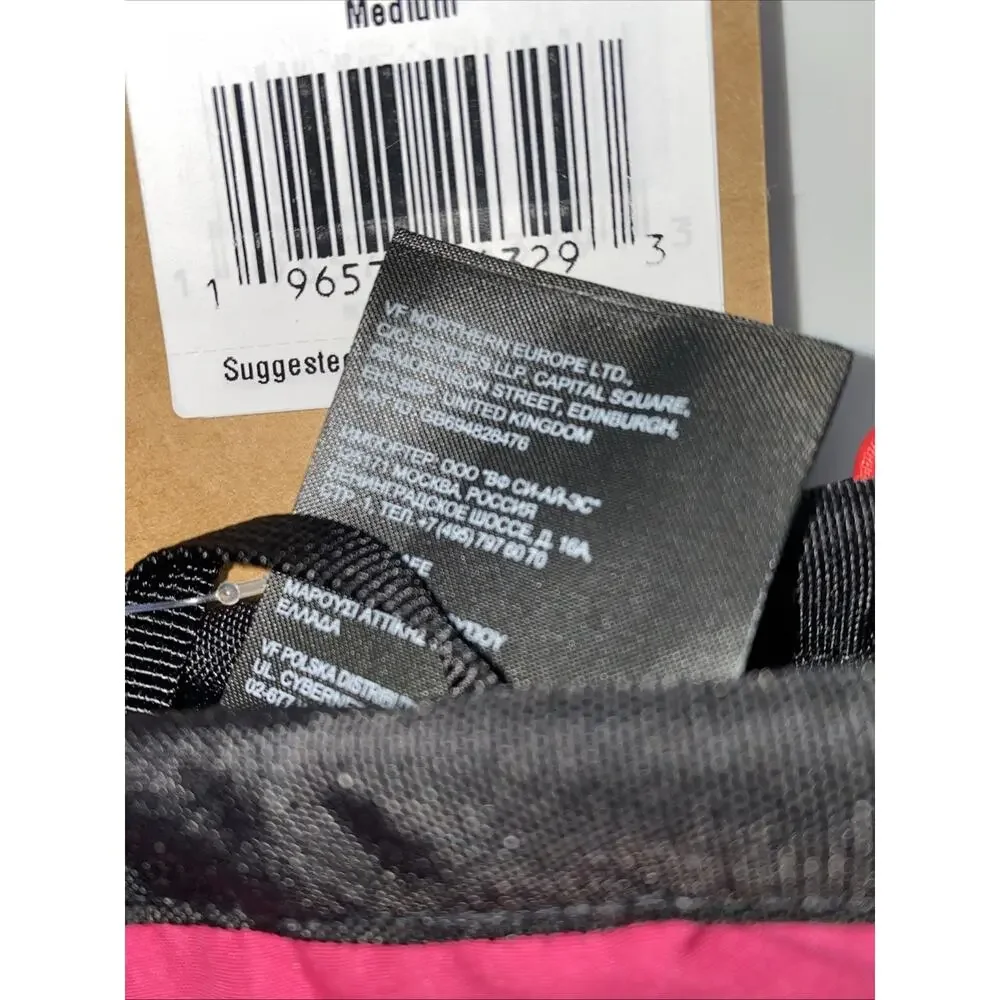 The North Face Kids Montana Ski Glove Mr Pink Sz Medium NWT Warmest Dryvent Etip